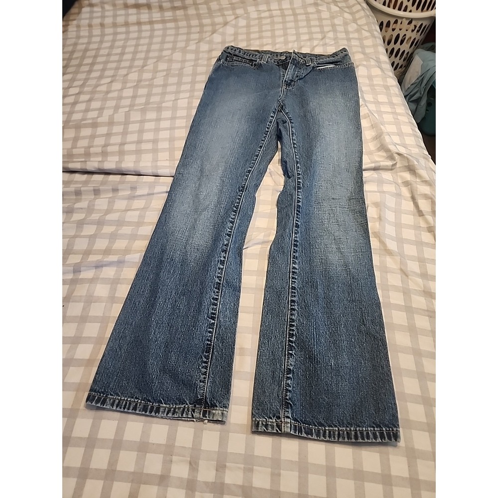 Ralph Lauren Jeans Womens 6 BlueI 9 Denim Medium Wash Straight Stretch See Pics